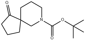 tert-butyl 1-oxo-7-azaspiro[4.5]decane-7-carboxylate Struktur