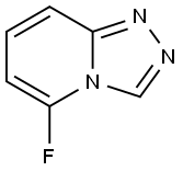 5-Fluoro-[1,2,4]triazolo[4,3-a]pyridine Struktur