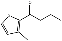 1-(3-methylthiophen-2-yl)butan-1-one Struktur