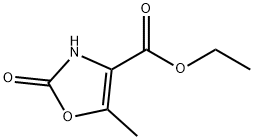 5-Methyl-2-oxo-2,3-dihydro-oxazole-4-carboxylic acid ethyl ester Struktur