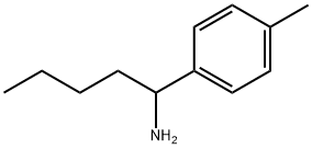 1-(4-METHYLPHENYL)PENTYLAMINE Struktur