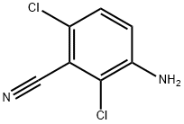 3-Amino-2,6-dichloro-benzonitrile Struktur