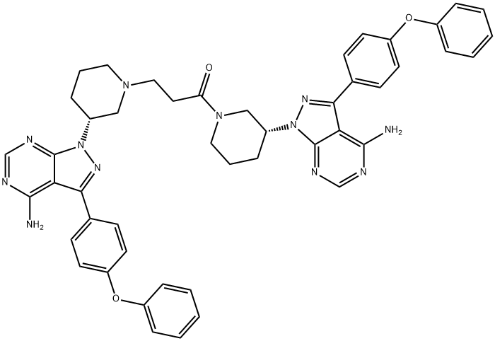 Ibrutinib Impurity 6 Struktur