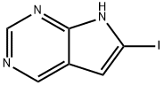 6-iodo-7H-pyrrolo[2,3-d]pyrimidine Struktur