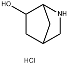 2-azabicyclo[2.2.1]heptan-6-ol hydrochloride Struktur