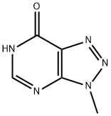 3-甲基-3H-[1,2,3]三唑并[4,5-D]嘧啶-7-醇 結(jié)構(gòu)式