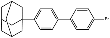 1-(4'-bromo-[1,1'-biphenyl]-4-yl)adamantane Struktur