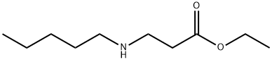 ethyl 3-(pentylamino)propanoate Struktur