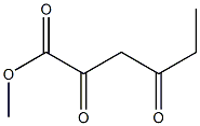 Hexanoicacid, 2,4-dioxo-, methyl ester Struktur