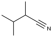 2,3-Dimethylbutanenitrile Struktur