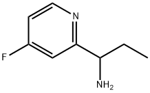 1-(4-fluoropyridin-2-yl)propan-1-amine Struktur