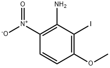 2-Iodo-3-methoxy-6-nitro-phenylamine Struktur