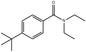 Benzamide,4-(1,1-dimethylethyl)-N,N-diethyl- Struktur