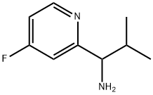 1-(4-fluoropyridin-2-yl)-2-methylpropan-1-amine Struktur