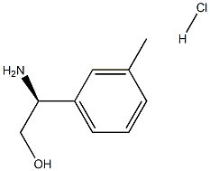 (S)-2-AMINO-2-(M-TOLYL)ETHANOL HCL Struktur