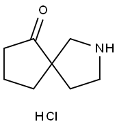 2-azaspiro[4.4]nonan-6-one hydrochloride Struktur