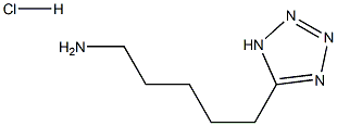 [5-(1H-tetrazol-5-yl)pentyl]amine hydrochloride Struktur