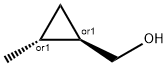 Trans-2-Methylcyclopropanemethanol Struktur