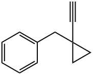 [(1-ethynylcyclopropyl)methyl]benzene Struktur