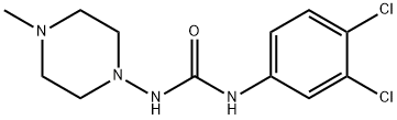 1-(3,4-dichlorophenyl)-3-(4-methylpiperazin-1-yl)urea Struktur