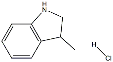 3-methyl-2,3-dihydro-1H-indole hydrochloride Struktur