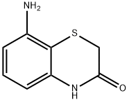 8-AMINO-2H-BENZO[B][1,4]THIAZIN-3(4H)-ONE Struktur