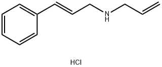 [(2E)-3-phenylprop-2-en-1-yl](prop-2-en-1-yl)amine hydrochloride Struktur