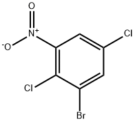 3-Bromo-2,5-dichloronitrobenzene Struktur