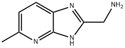 (5-methyl-3H-imidazo[4,5-b]pyridin-2-yl)methylamine Struktur