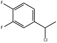 4-(1-chloroethyl)-1,2-difluorobenzene Struktur