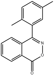 4-(2,5-Dimethyl-phenyl)-benzo[d][1,2]oxazin-1-one Struktur