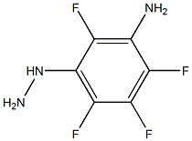 Benzenamine,2,3,4,6-tetrafluoro-5-hydrazinyl- Struktur