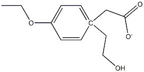 Benzeneethanol,4-ethoxy-, 1-acetate Struktur