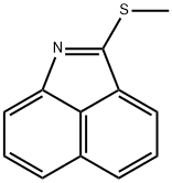 2-(methylthio)benzo[cd]indole Struktur