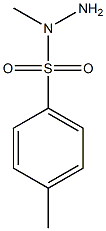 Benzenesulfonicacid, 4-methyl-, 1-methylhydrazide Struktur