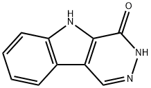 3H,4H,5H-Pyridazino[4,5-b]indol-4-one Struktur