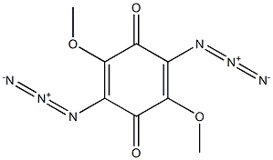 2,5-Cyclohexadiene-1,4-dione,2,5-diazido-3,6-dimethoxy-