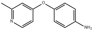 4-(2-Methyl-pyridin-4-yloxy)-phenylamine Struktur