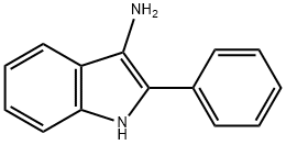 1H-Indol-3-amine, 2-phenyl- Struktur