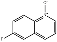 Quinoline, 6-fluoro-, 1-oxide Struktur