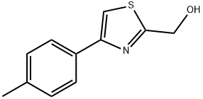 (4-p-Tolyl-thiazol-2-yl)-methanol Struktur