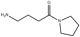 4-amino-1-(pyrrolidin-1-yl)butan-1-one Struktur