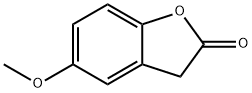 2(3H)-Benzofuranone, 5-methoxy- Struktur