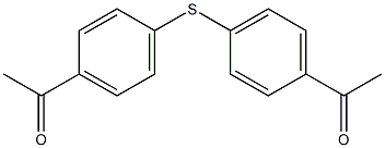 Ethanone, 1,1'-(thiodi-4,1-phenylene)bis- Struktur