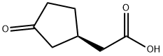 (R)-2-(3-OXOCYCLOPENTYL)ACETIC ACID Struktur