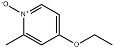 4-ethoxy-2-methyl-pyridine-1-oxide Struktur