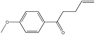 1-(4-methoxyphenyl)pent-4-en-1-one Struktur