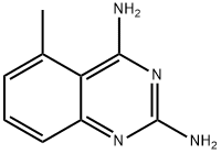 2,4-Quinazolinediamine,5-methyl- Struktur