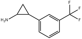 2-(3-Trifluoromethyl-phenyl)-cyclopropylamine Struktur