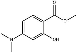 4-Dimethylamino-2-hydroxy-benzoic acid methyl ester Struktur